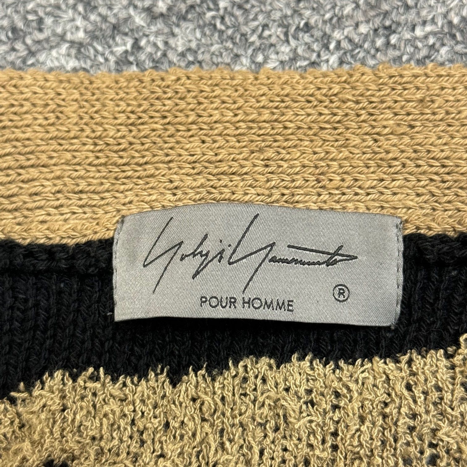 Yohji Yamamoto POUR HOMME BORDER LONG CD ボーダーロング