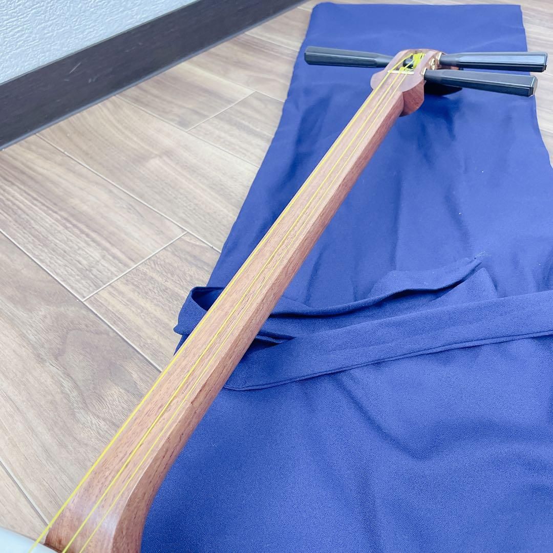 【未使用】胡弓 擦弦楽器 伝統楽器 和楽器　平溝　丸打胴 未使用】胡弓 擦弦楽器 伝統楽器 和楽器 平溝 丸打胴 - メルカリ