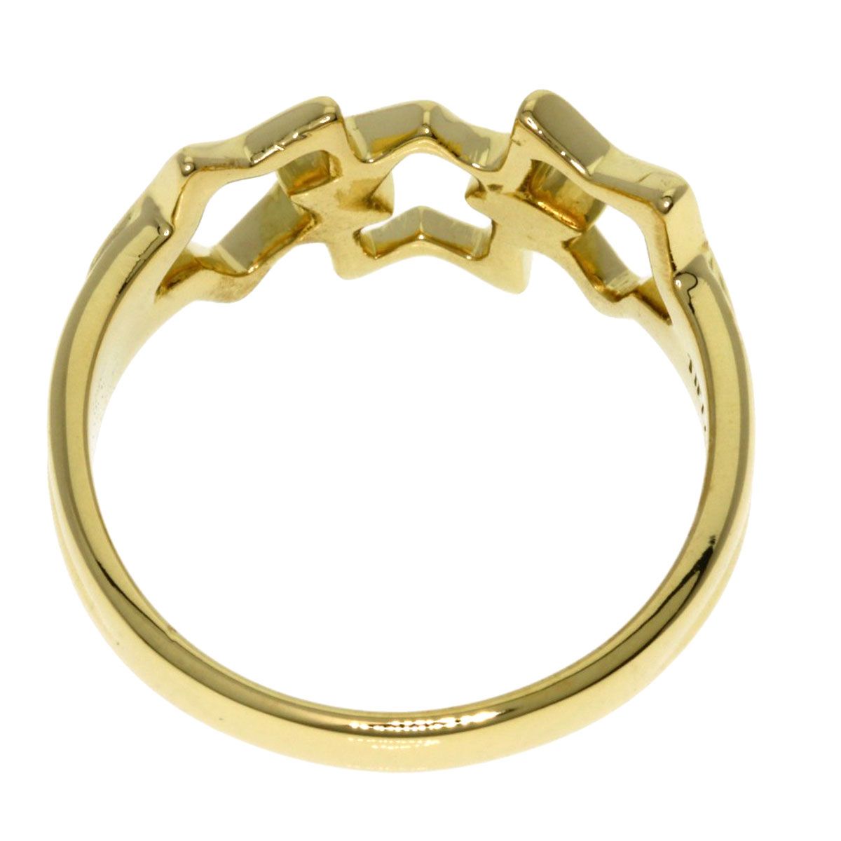 TIFFANY&Co. ティファニー トリプルスター リング・指輪 K18YG