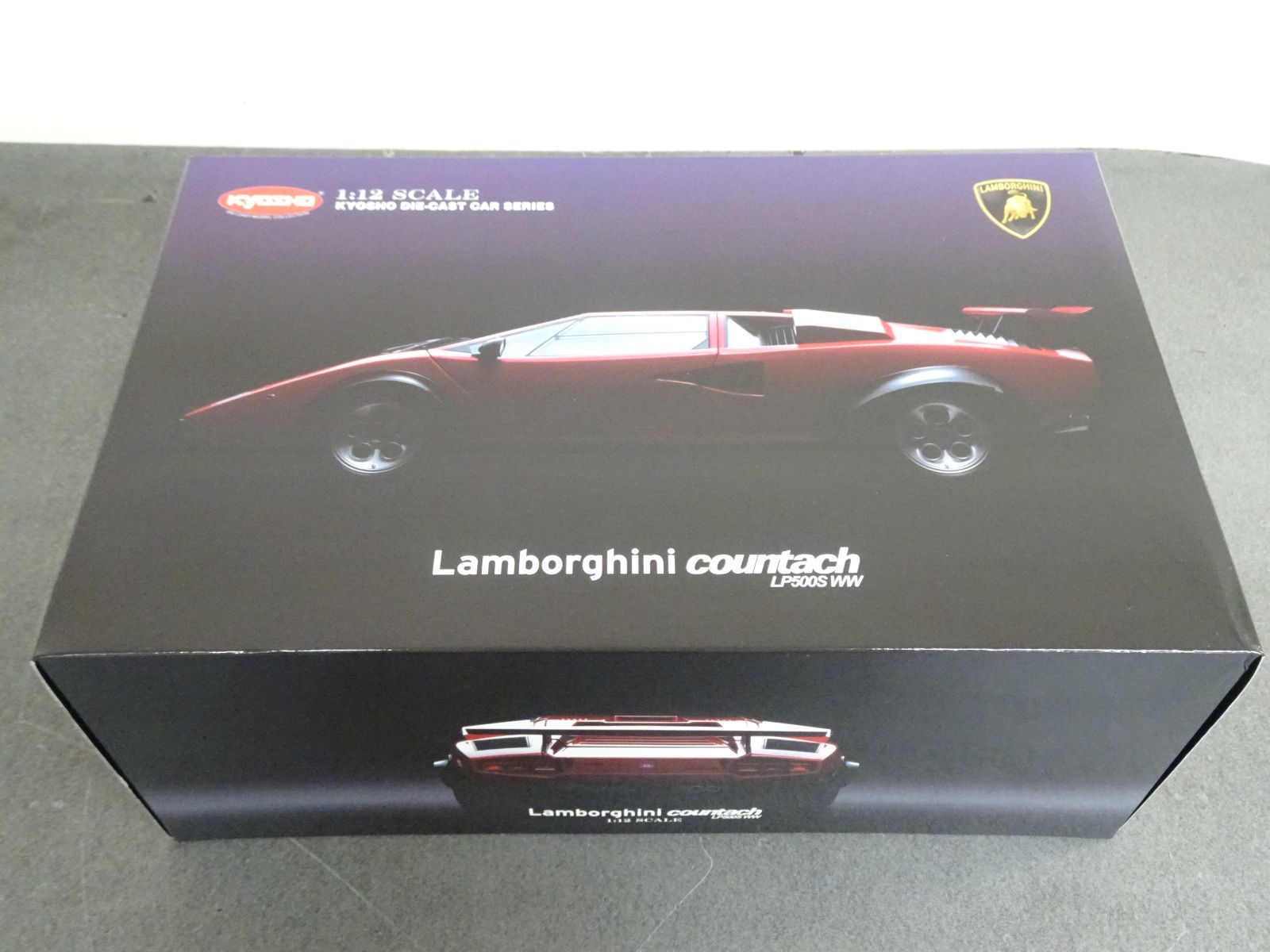 京商 ランボルギーニ カウンタック LP500S WW RED 1:12 - メルカリ