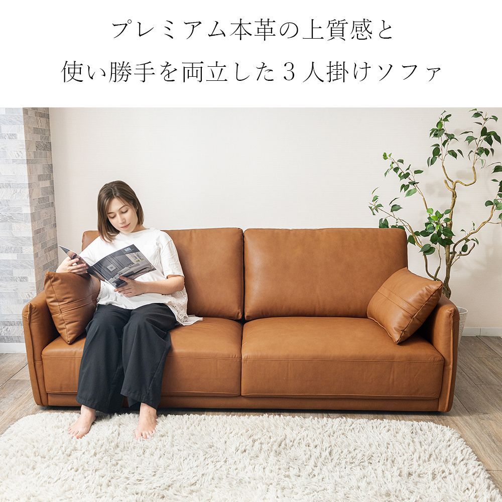 クッション２個付き ソファー