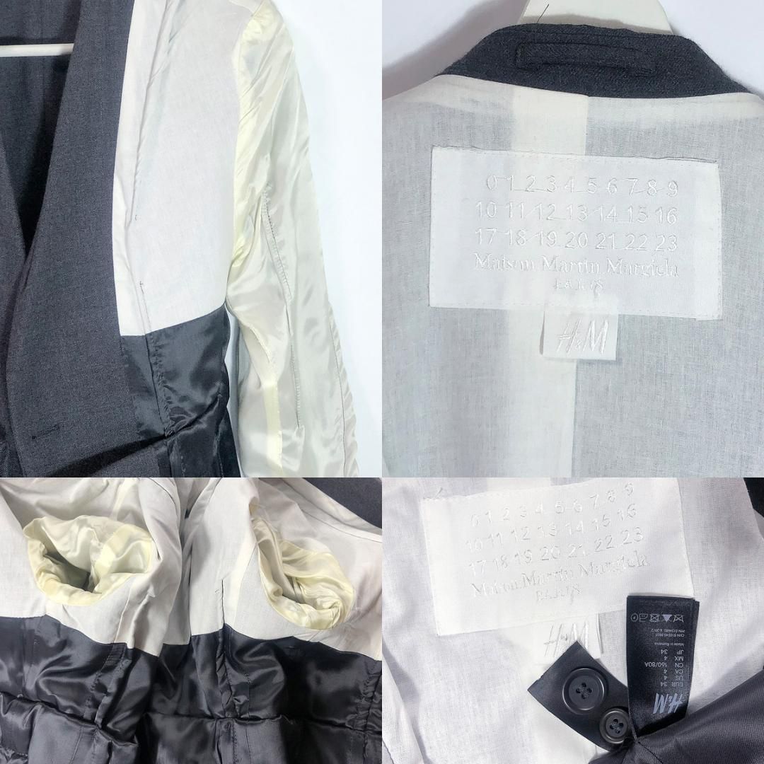 希少/即完/美品/アーカイブ□12AW/マルタンマルジェラ x H&M コラボ 