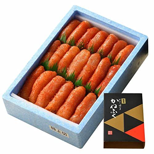 かねふく  辛子明太子 かねふく 1kg 特上切子 明太子 着色料不使用 お取り寄せグルメ