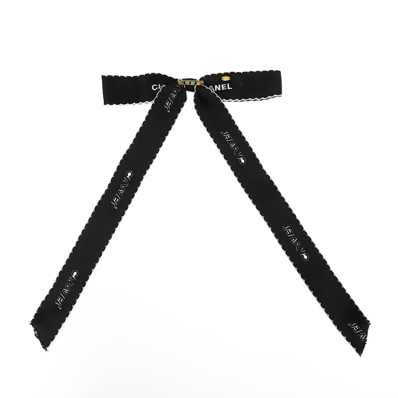 CHANEL シャネル ブローチ リボン ロゴ - メルカリ