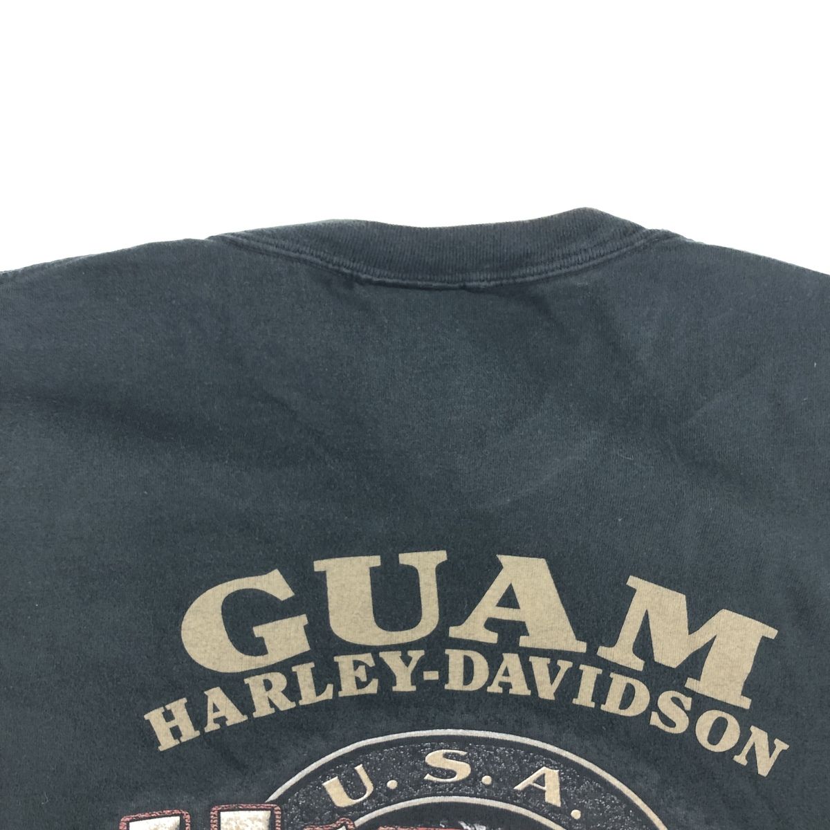 古着 00年代 ハーレーダビッドソン Harley-Davidson ドクロ柄 スカル柄  