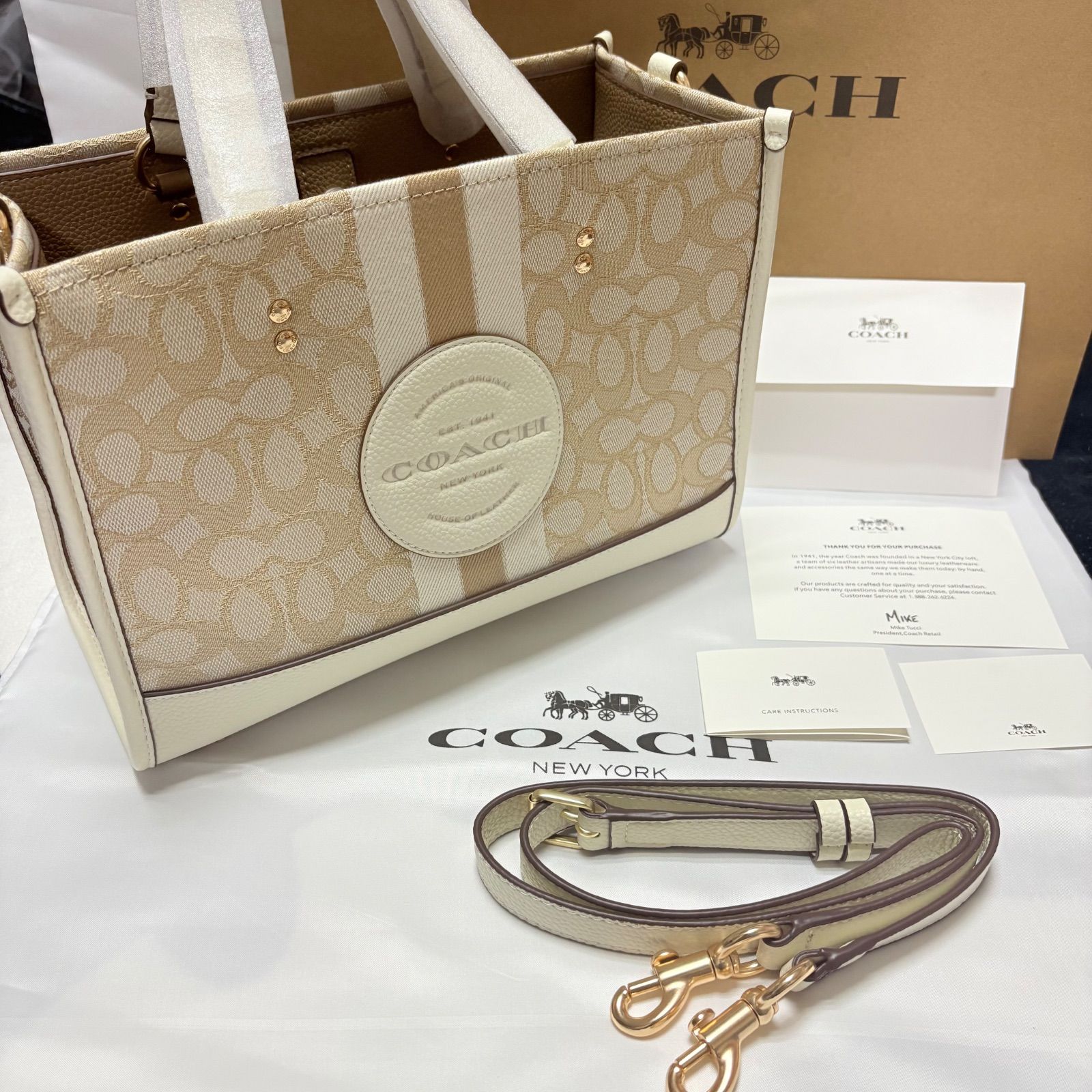 公式】コーチアウトレット | デンプシー キャリーオール・シグネチャー