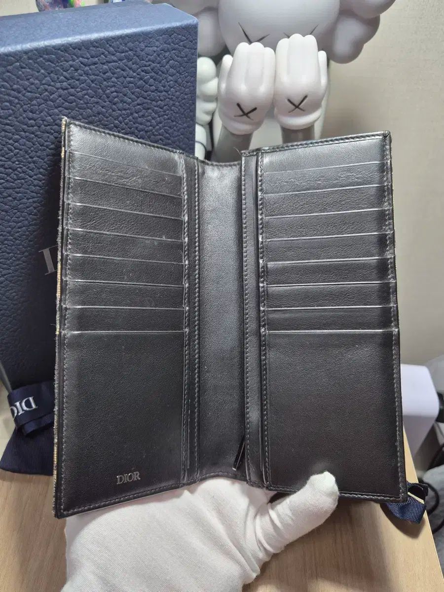 フル構成} Dior(ディオール) オブリーク ラウンドファスナー 長財布