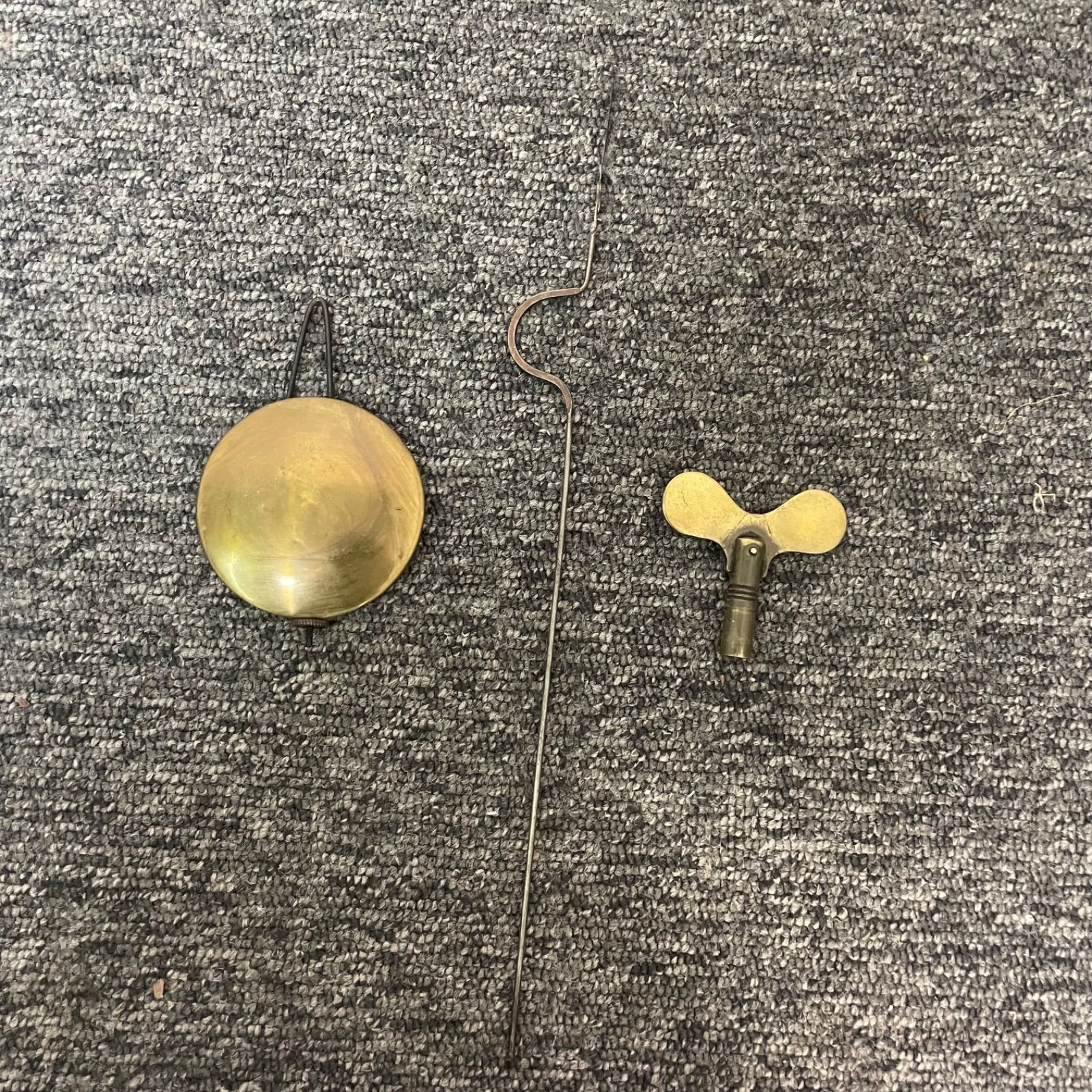 ♭♭ 振り子時計 ボンボン時計 八角形時計 ゼンマイ式 ジャンク - メルカリ