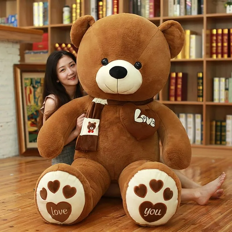 熊縫い くまぬいぐるみ 大きい ピンク XLOYP ぬいぐるみ 特大 120cm