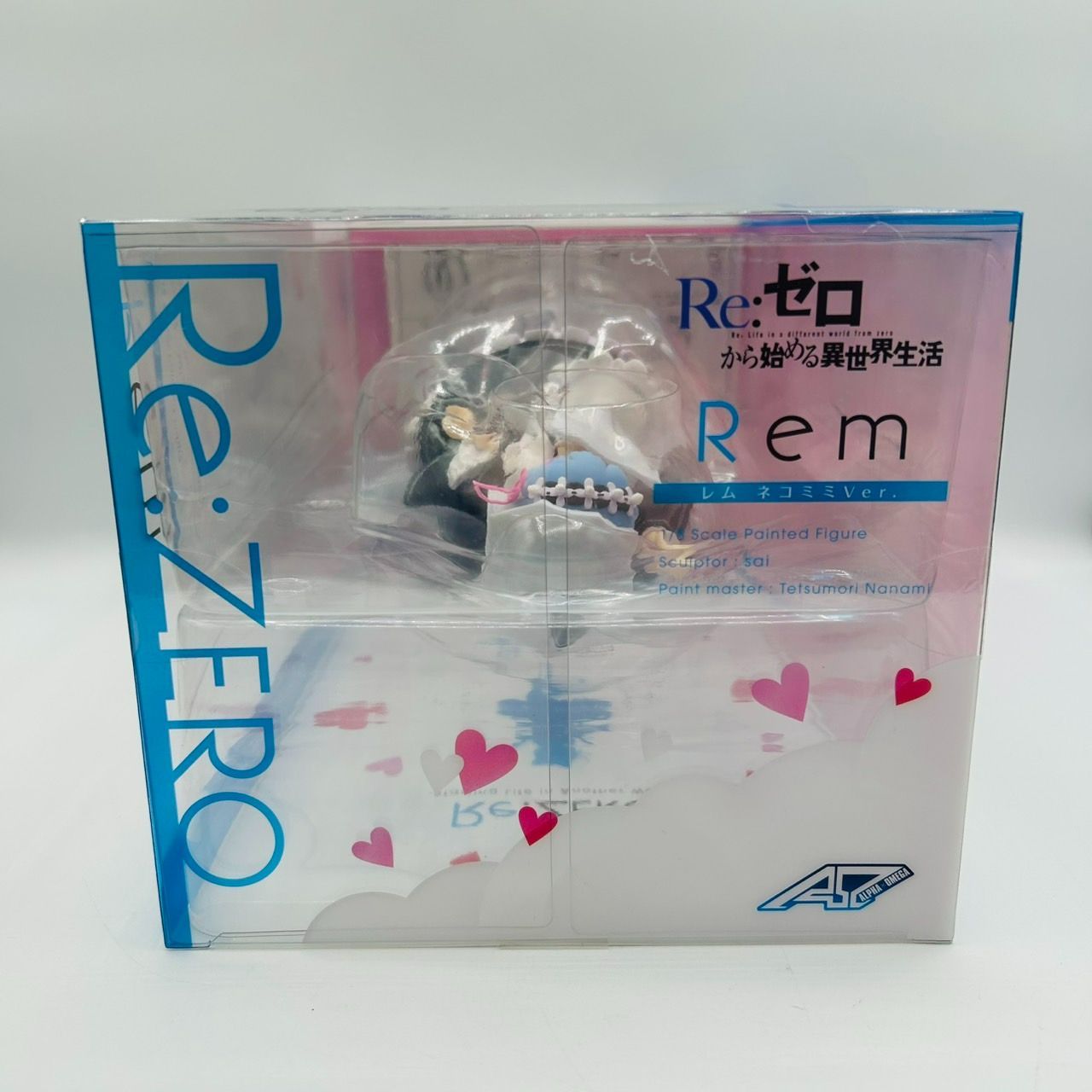 アルファオメガ リゼロ レム ネコミミ ver. 1/8 フィギュア / Re:ZERO