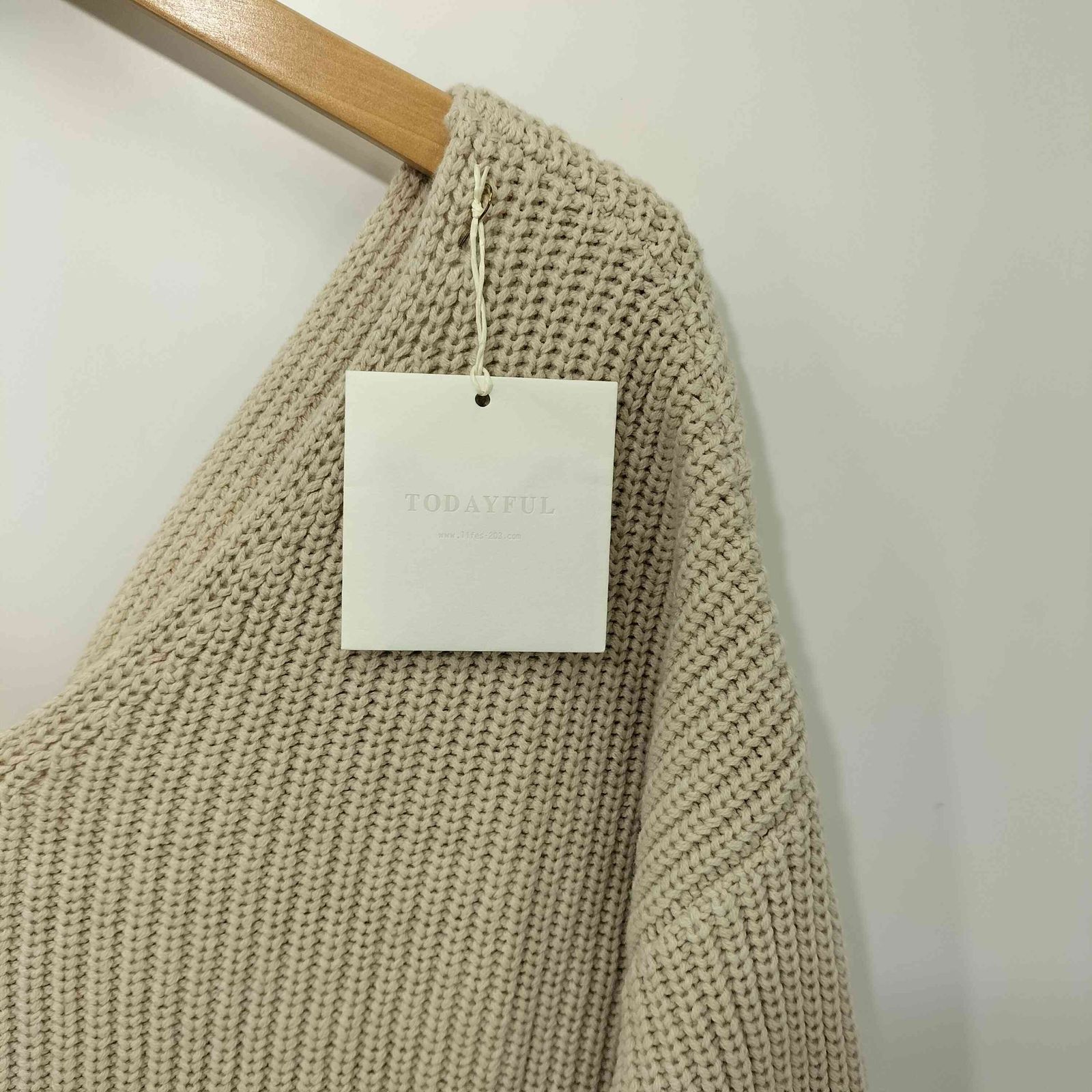 TODAYFUL - TODAYFUL バッククロスニット TODAYFUL - todayful バッククロス ニット トップスの通販 by