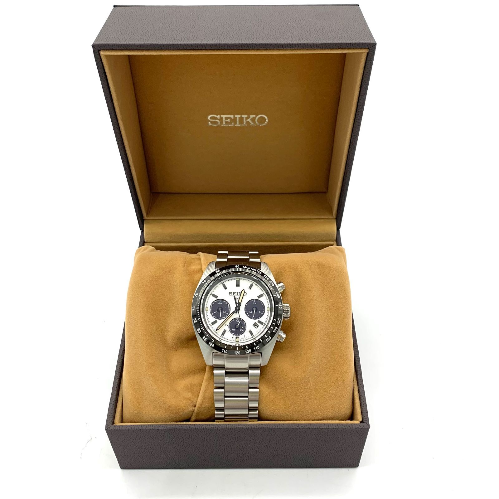 ▽【稼働品】 SEIKO/セイコー プロスペックス SPEEDTIMER ソーラー 
