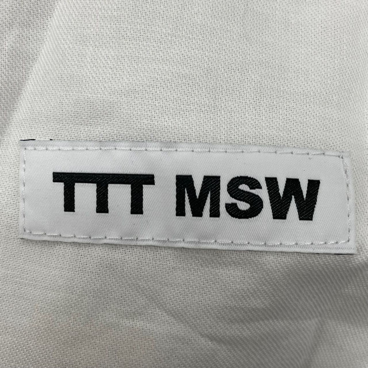 定価44000円 新品 TTT MSW 22SS Multi Pattern Straight Pants