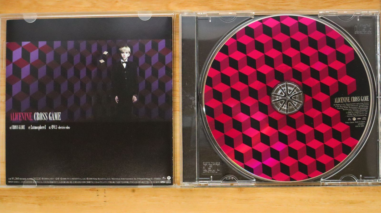 国内盤CD☆アリス ナイン/Alice Nine□ CROSS GAME 【KICM1260