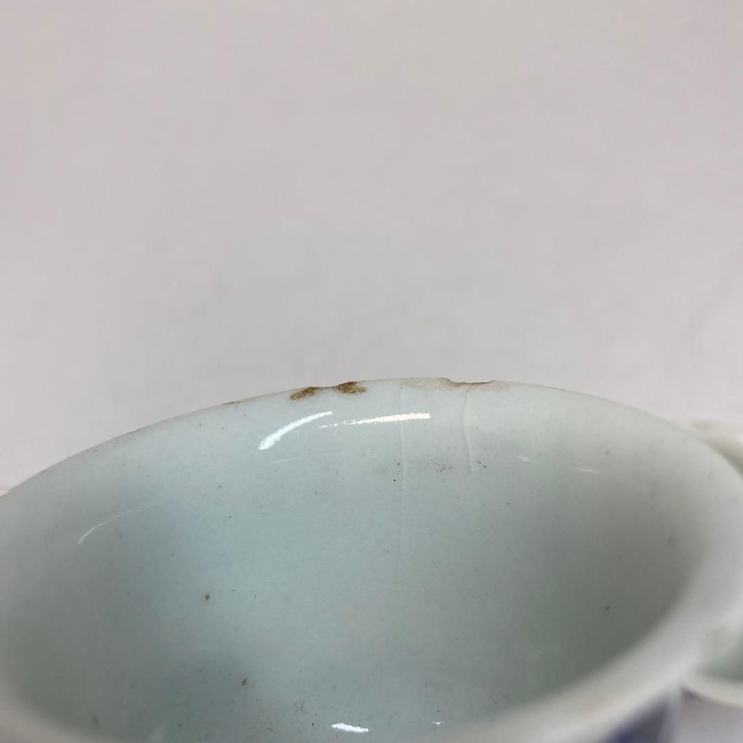 中国清時代 雍正年製 青花 煎茶碗3客 タニチ 東さ6-0422⑥