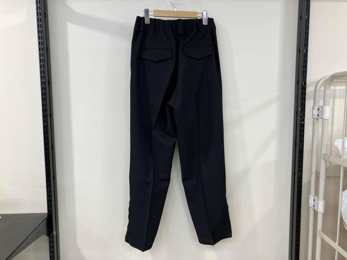 WIZZARD ウィザード EASY イージートラウザーズ ワイドパンツ size 2 22 AW 黒 ブラック サイドジップ テーパード メンズ