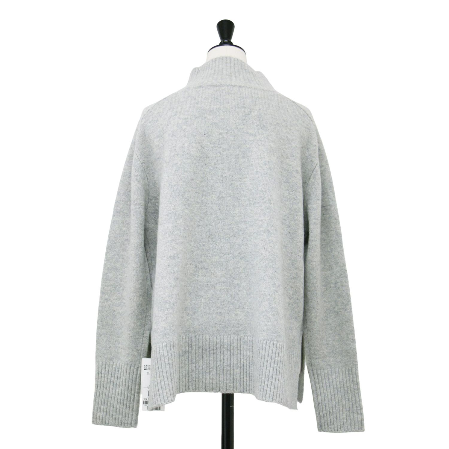 【美品】 23区　ミドルウーステッドウール プルオーバー グレー ANOTHER BRANCH OLIVE des OLIVE/モールヤーン後レースアップ