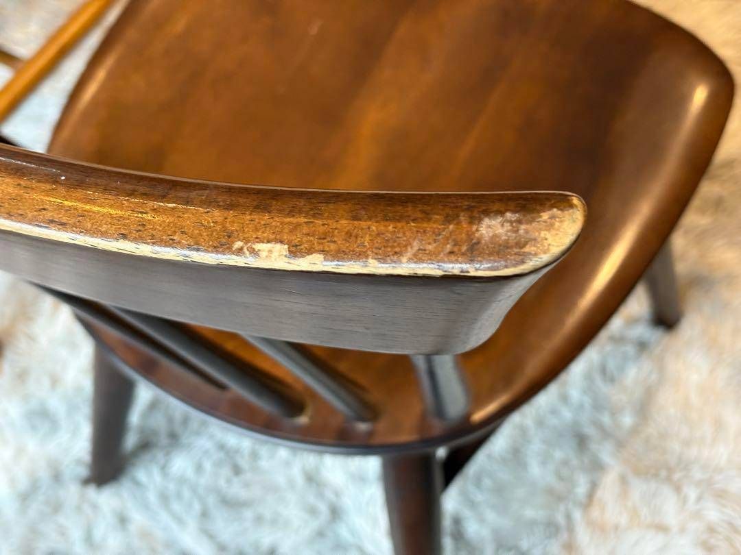 柏木工 KASHIWA ウィンザーチェア フープバックチェア アンティーク NZ