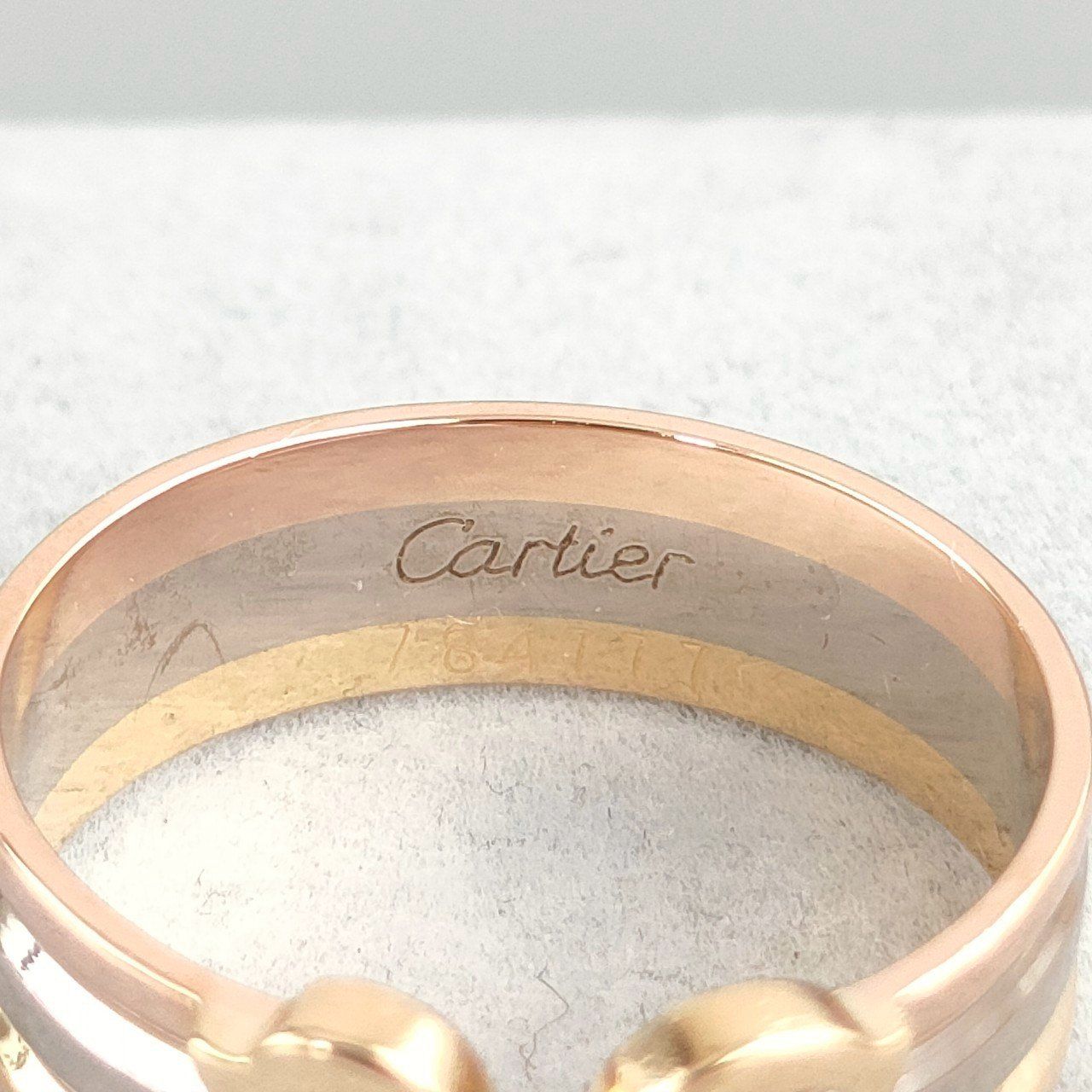 和さま専用　　　　　　　　カルティエ CARTIER 2C 18金 Cartier カルティエ C2リング #52 12号 K18YG Cドゥカルティエ