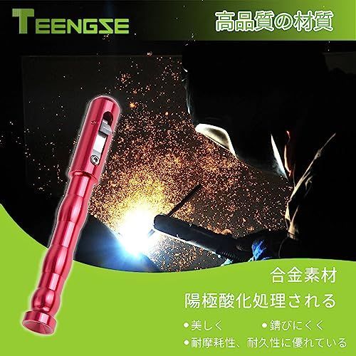 赤 TIGペン ワイヤーフィードペン 溶接TIGペン TIGワイヤー 