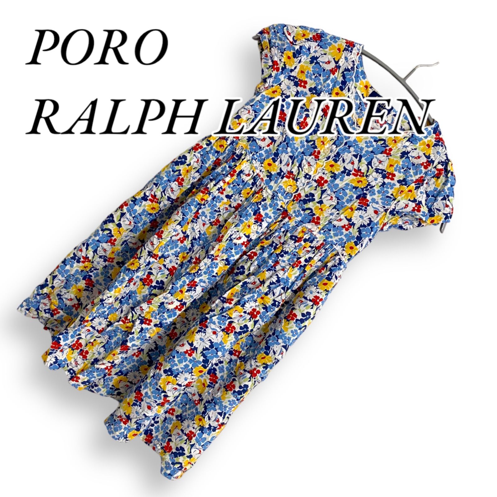 Lauren RalphLauren ★花柄★半袖ひざ丈ワンピース Lauren RalphLauren ☆花柄☆半袖ひざ丈ワンピース Fashion Women