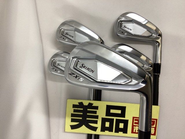 【中古】アイアンセット ダンロップ 【美品】スリクソンZXi5　（メーカーカスタム）/トラヴィル IRON 105/S/31[2162]杭全本店