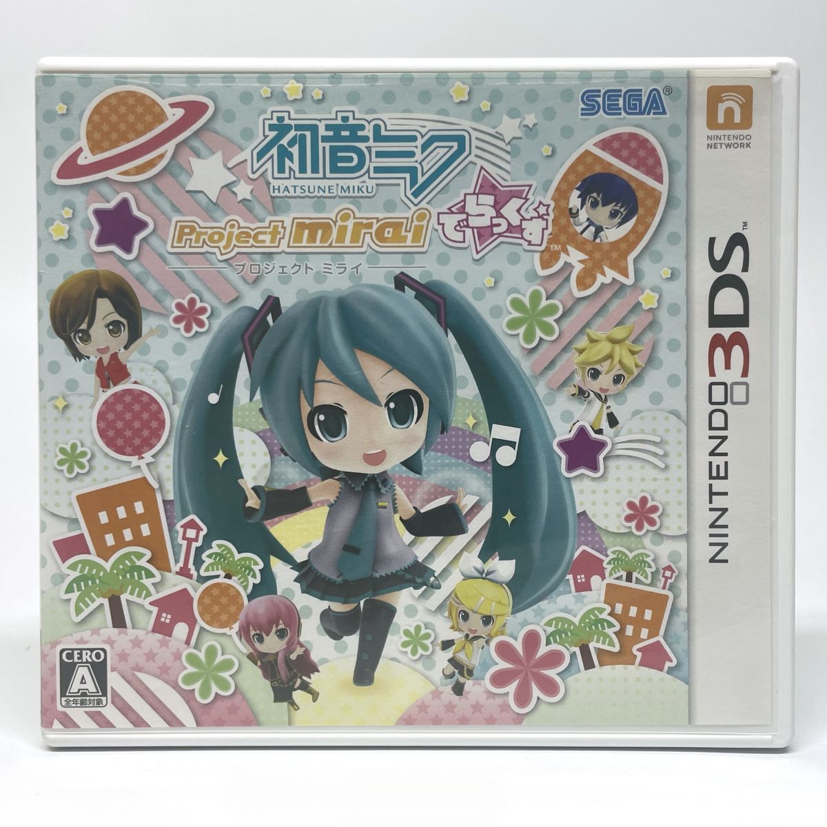 Nintendo 3DS ソフト 初音ミク Project mirai でらっくす ※中古