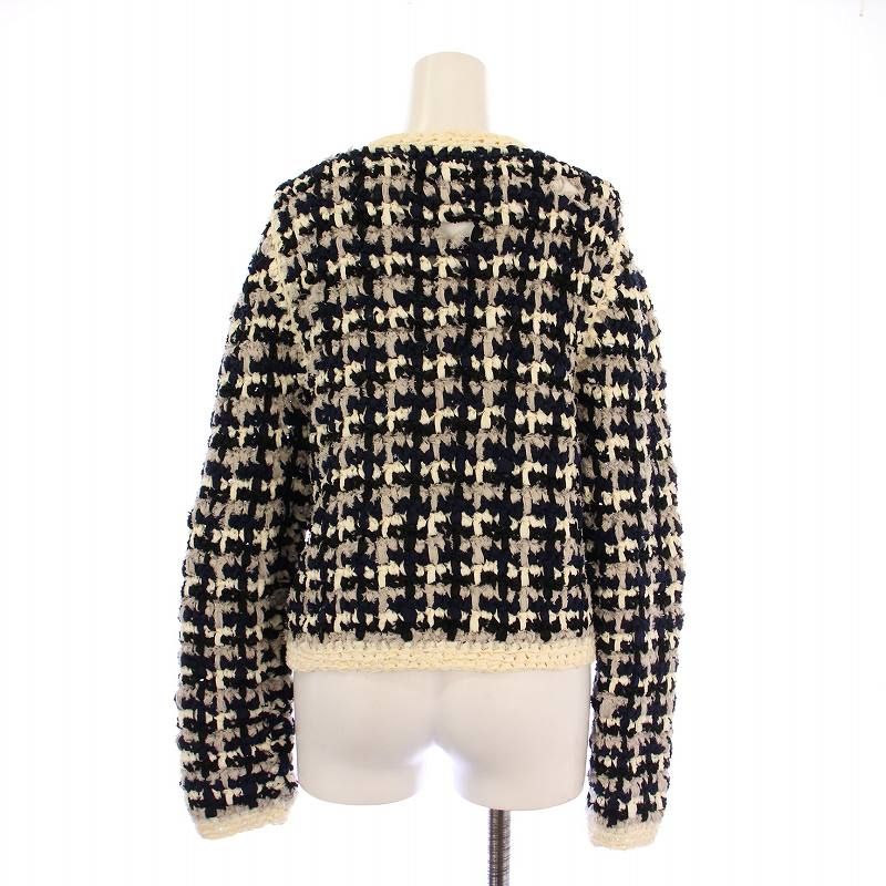 クラネ CLANE VINTAGE TAPE HAND KNIT CARDIGAN ヴィンテージテープ