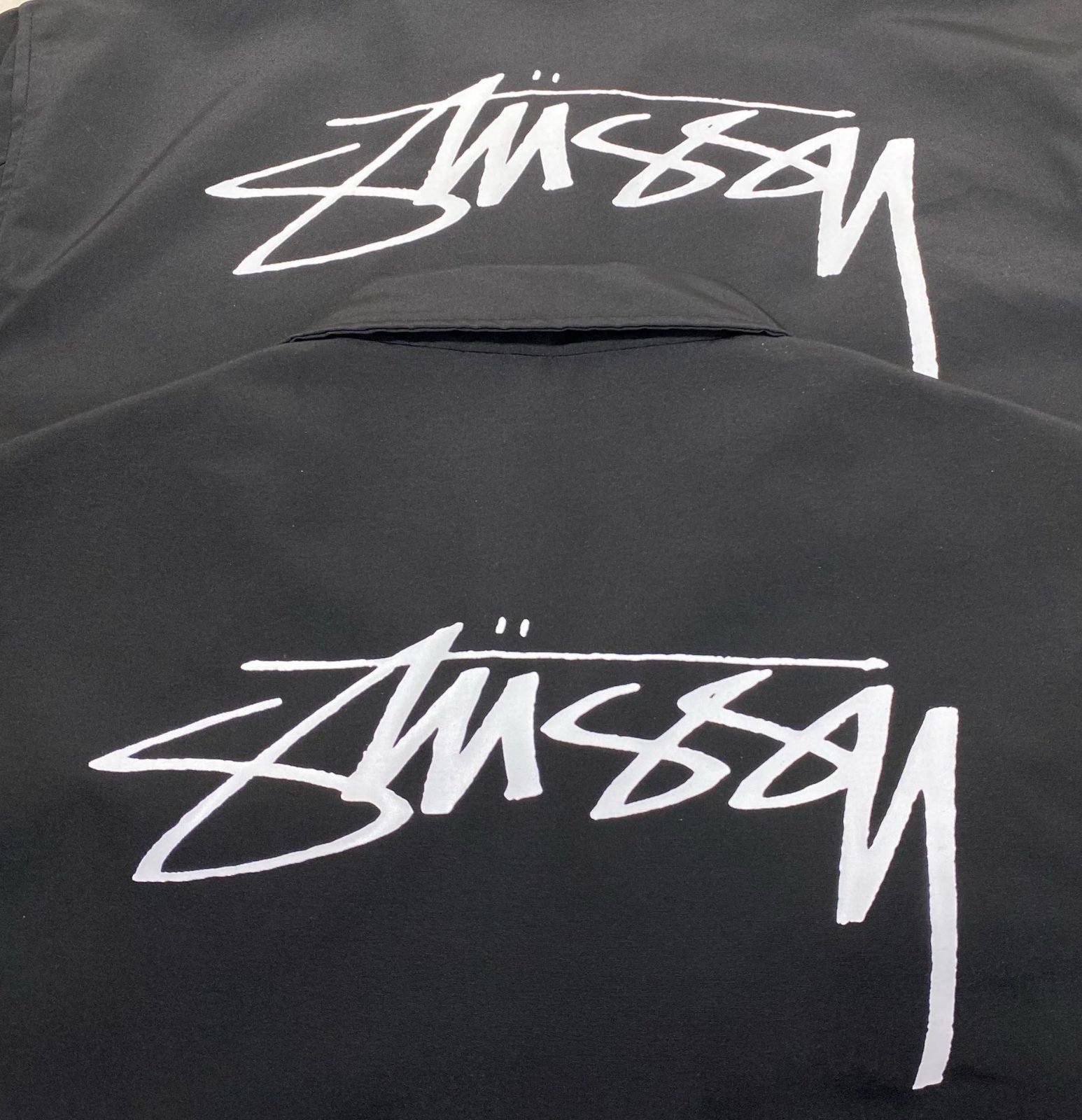 新作Stussy ステューシー ナイロンジャケット ストックロゴ