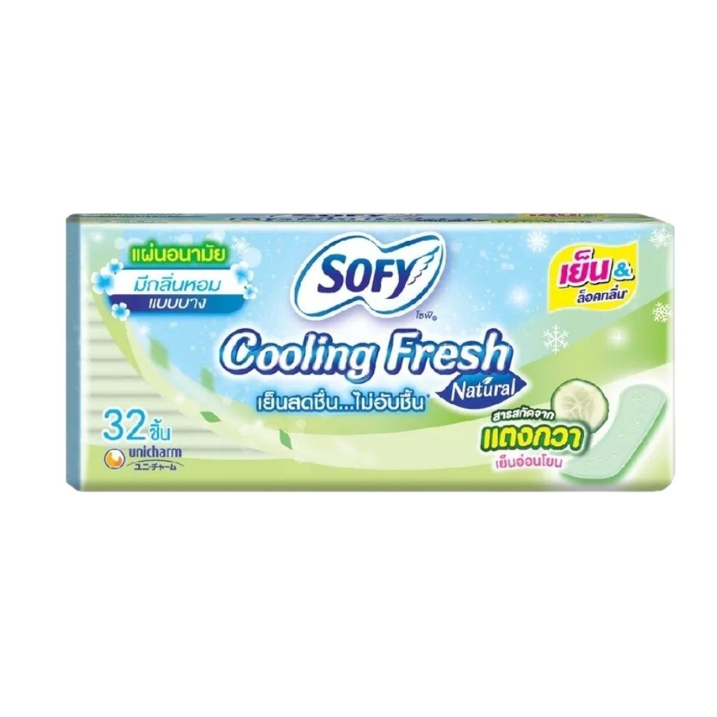 日本未発売 ソフィ ひんやりナプキン 生理用品 Cooling Fresh タイで人気 暑い夏場に メンソール 爽快感 ナプキン きゅうり成分配合 -  メルカリ