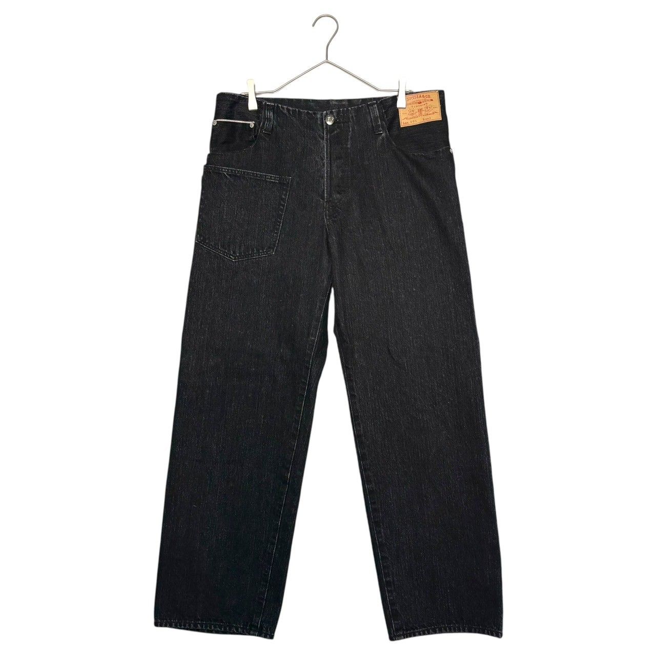 SUNSEA(サンシー) 24SS Altanating Bk Denim 交互 ブラック デニム 