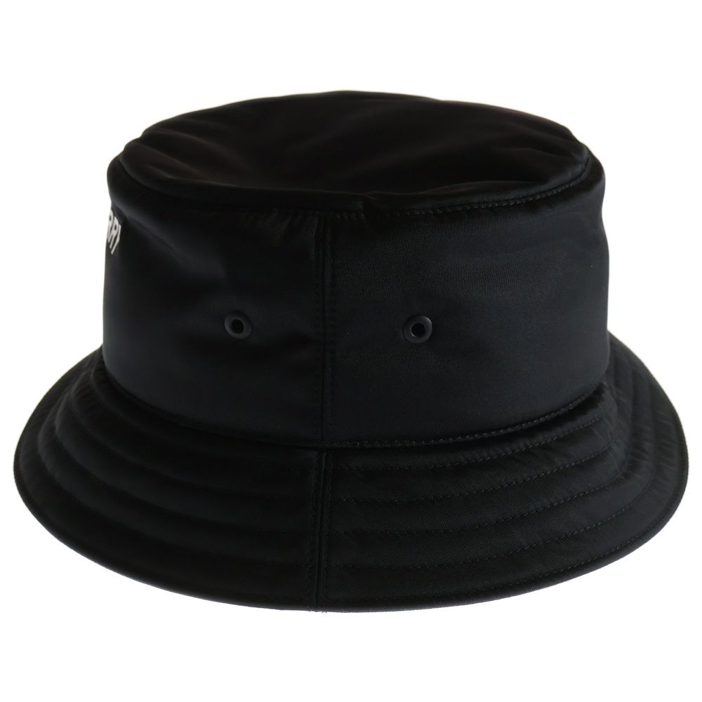  バーバリー NYLON PADDED BUCKET 8044081 ナイロン ロゴ バケットハット 帽子 ブラック ハット 帽子