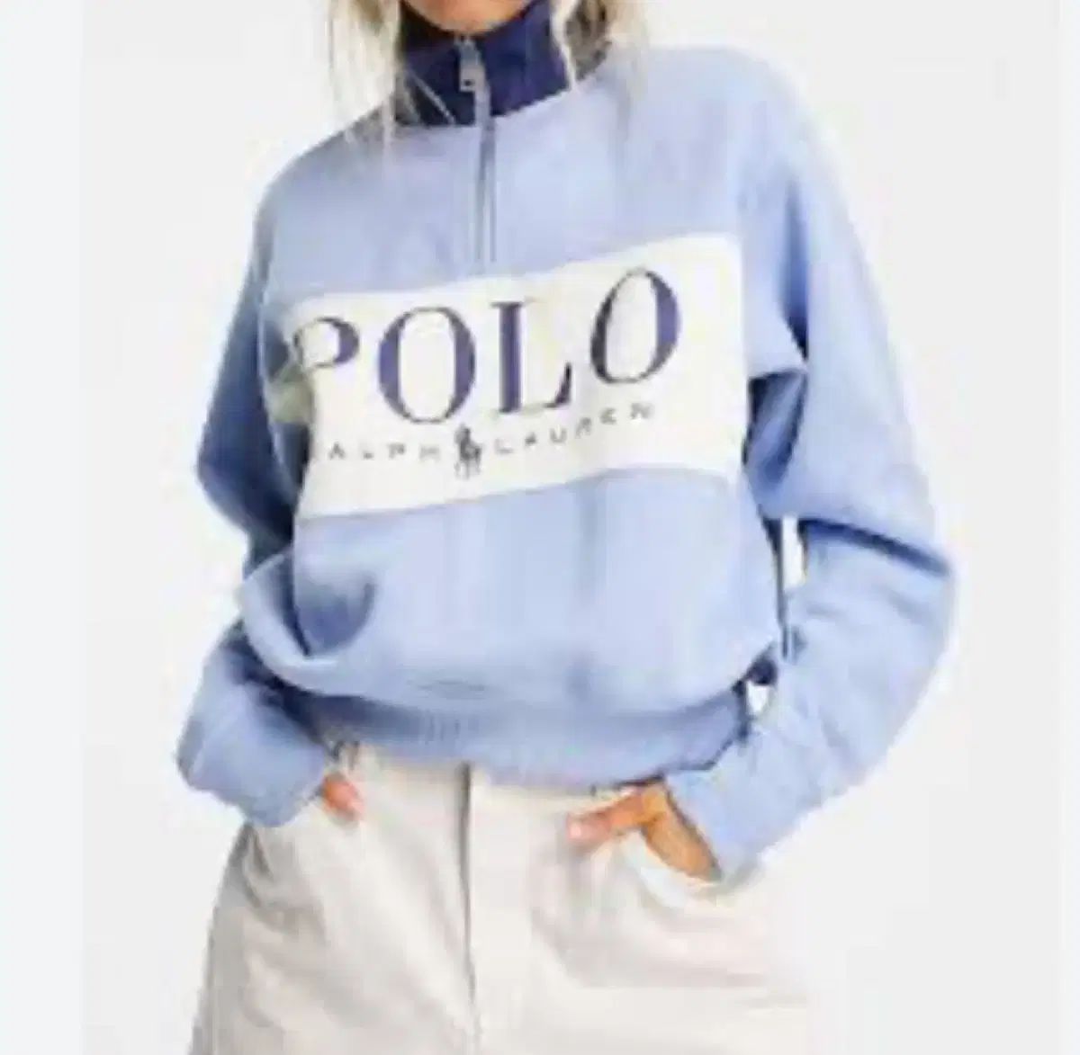 POLO RALPH LAUREN ポロラルフローレン ハーフジップ スウェットシャツ