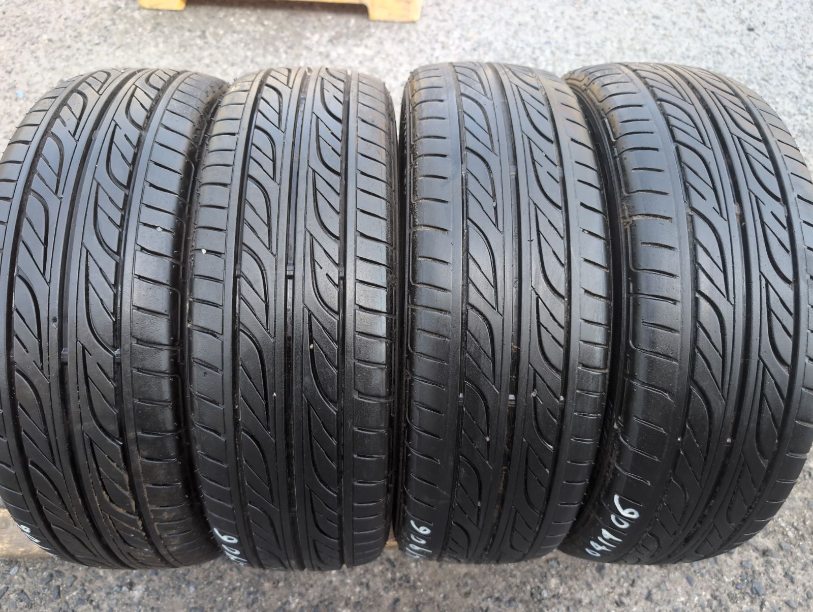 !! 165|55R14 4本 グッドイヤー 21年製 N-BOX N-WGN タント ムーブ スペーシア カスタム エブリィ ワゴンR 軽自動車 パンクチェック済み