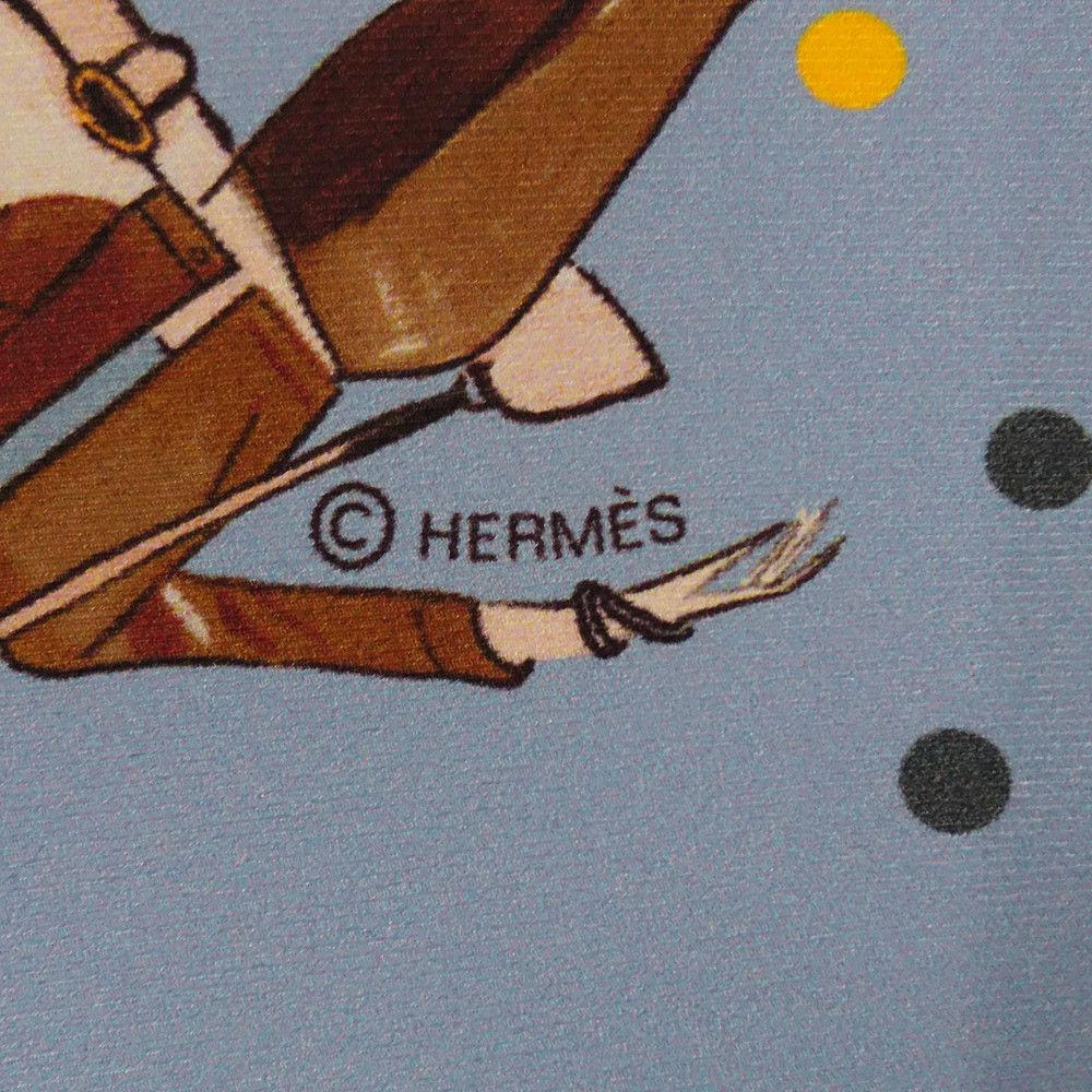 HERMES エルメス シルク スカーフ カレ70 LES PARISIENNES DE KIRAZ