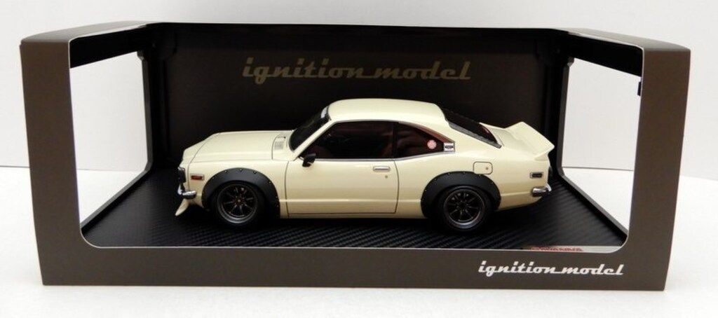 ignition model 1|18 Mazda Savanna S124A Semi Works White