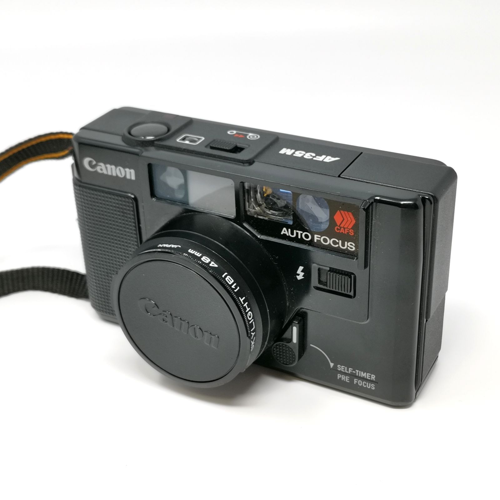 キャノン AF35M ブラック Canon フィルムカメラ 裏蓋が閉まりません 訳あり品 フィルムないため動作未 管理番号ARCYKO2046