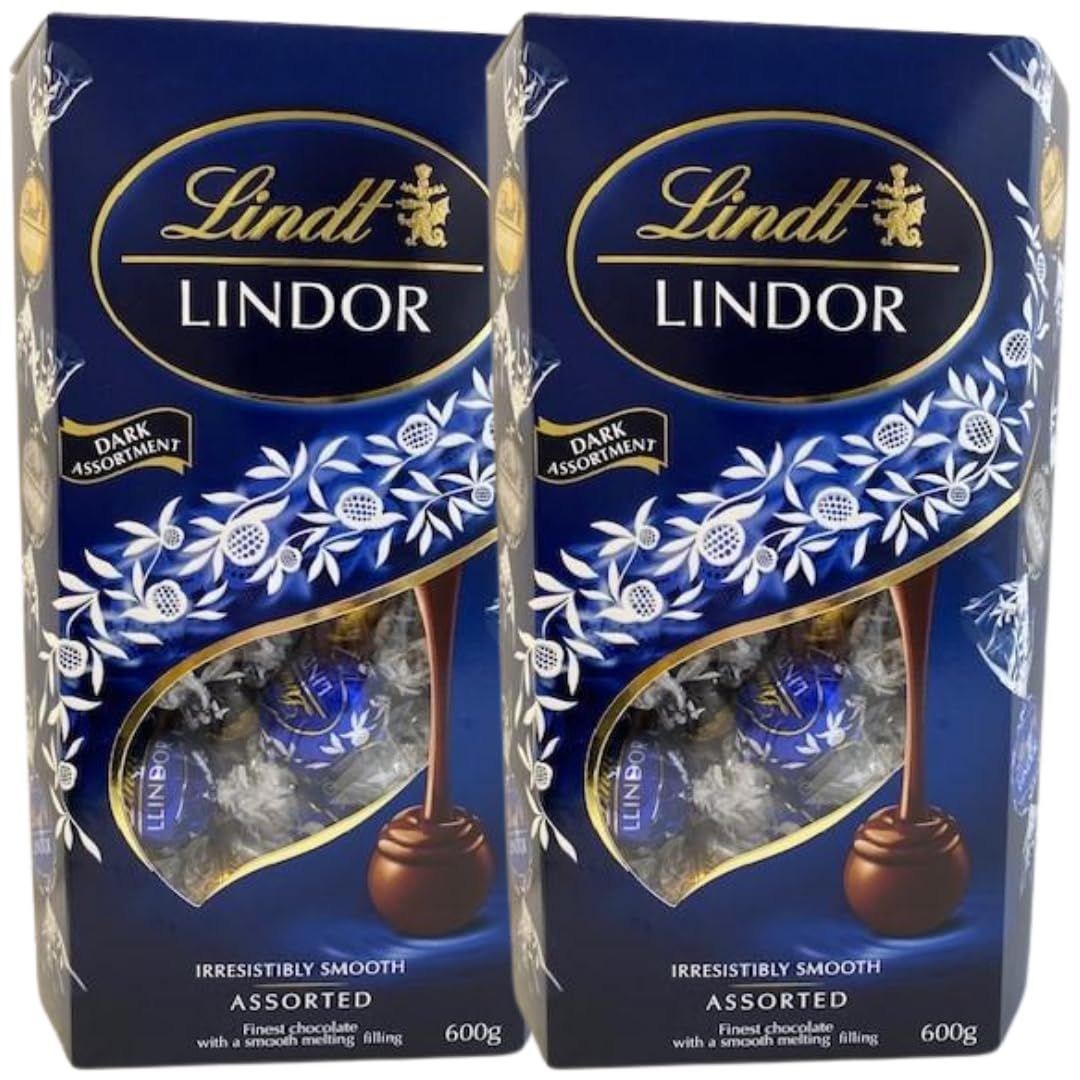 リンツ リンドール チョコ 大容量 購入 個包装 600g 2箱 ブルー