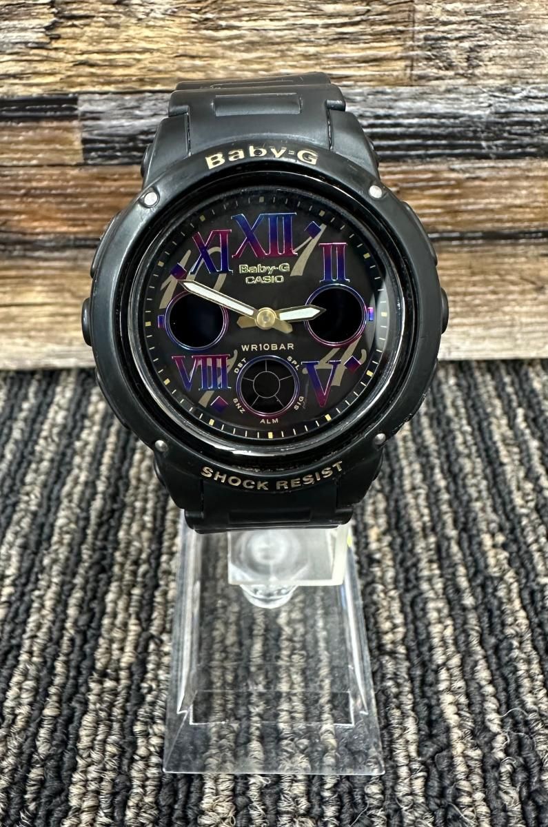 値下げ 中古 CASIO Baby-G ブラック BGA-151GR 中古品】Baby-G 腕時計 BGA-151GR (2406157) - メルカリ