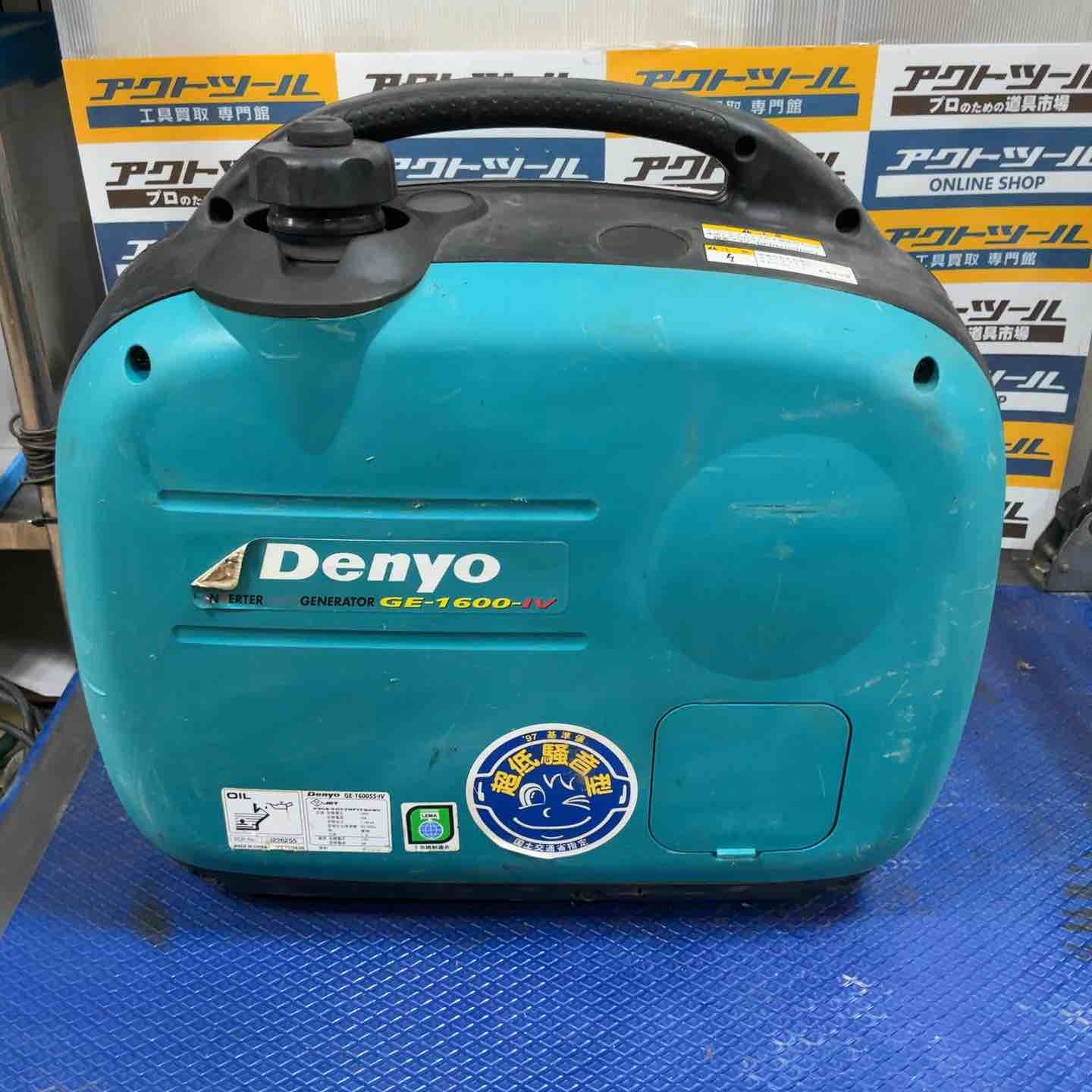 デンヨー発電機GE-1600（中古品）№2 デンヨー発電機GE1600№20 デンヨー(