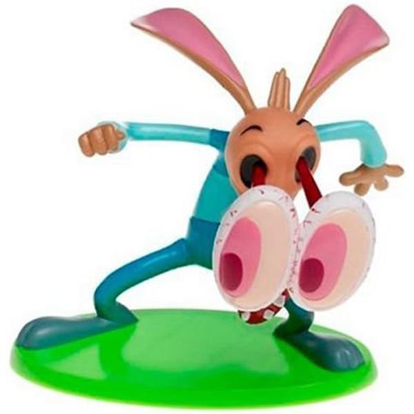 USビンテージ レン&スティンピー フィギュア ニコロデオン アメトイ USA REN & STIMPY フィギュア 6.5インチ 目が飛び出るver アメトイ