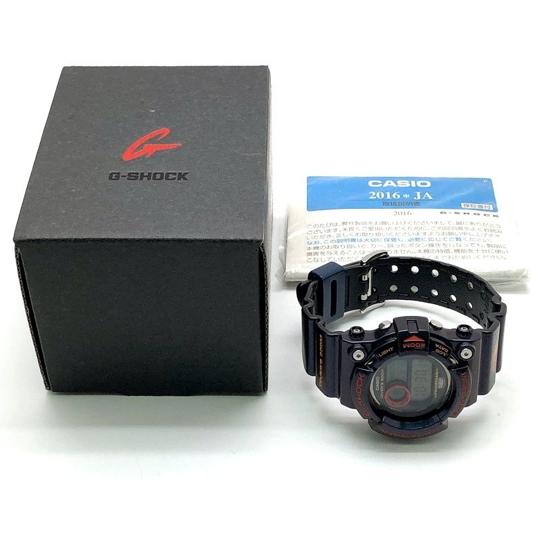  G SHOCK ジーショック GW 201 6 FROGMAN フロッグマン 毒蛙 マジョーラ タフソーラー 偏光塗装 2001年 発売 腕時計(デジタル) 時計