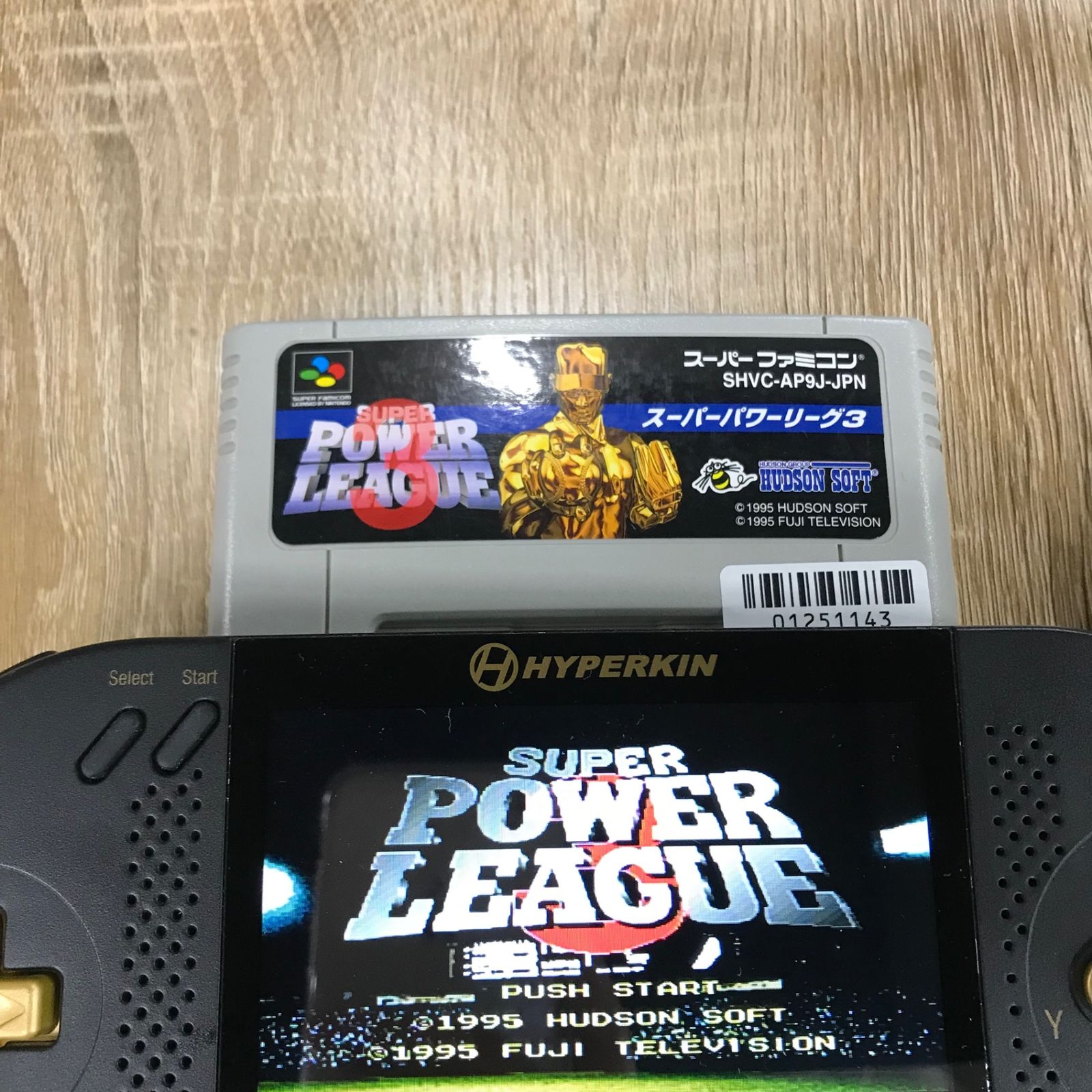 動作確認済】スーパーパワーリーグ3 SHVC-AP9J-JPN[SFC/SNES]/AI
