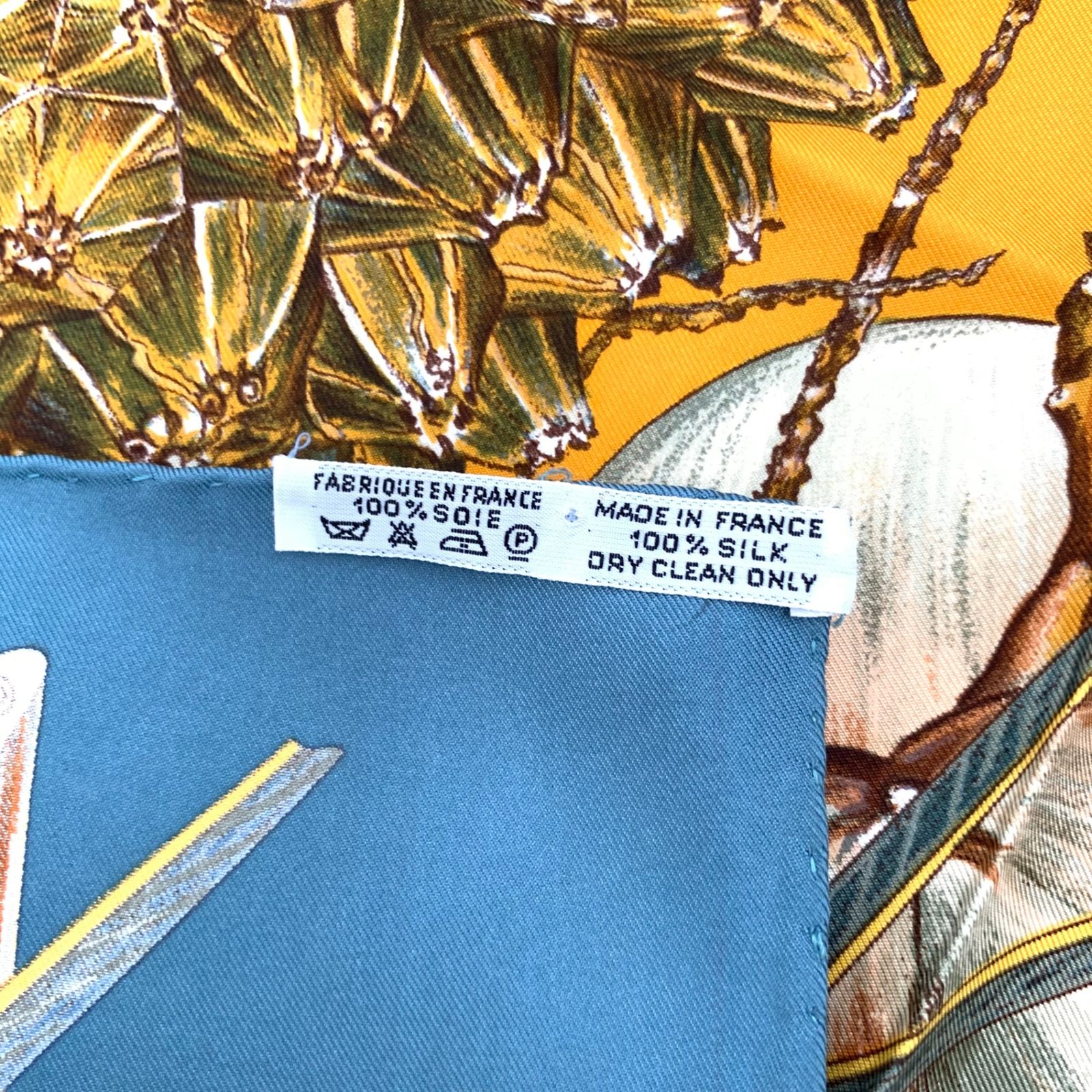 極美品 HERMES エルメス カレ90 Jardin Creole クレオルの楽園