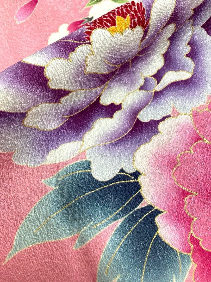 振袖 豪華 銀通し 刺繍 桜 身丈158cm - メルカリ