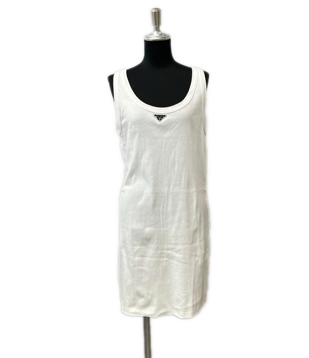プラダ リブニット ジャージードレス 39546X_10Z0_F0009_S_222 レディース SIZE 44 L PRADA
