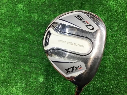 （美品）ロイヤルコレクション SFD X7 Ti 3W ヘッドカバー付き 中古 ロイヤルコレクション RC SFD X7 Ti 3W フェアウェイウッド FW