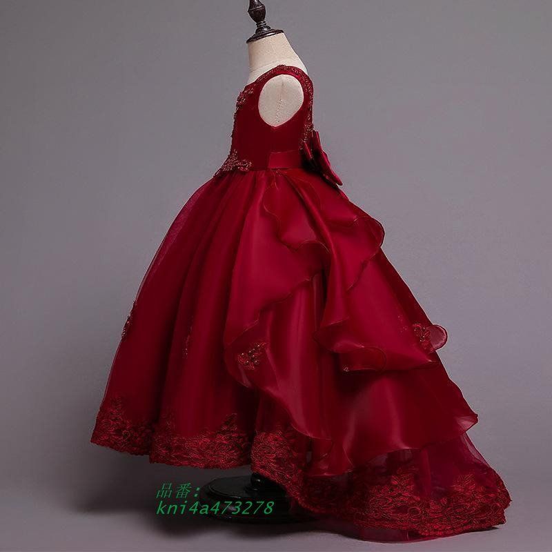 赤 ジュニアドレス