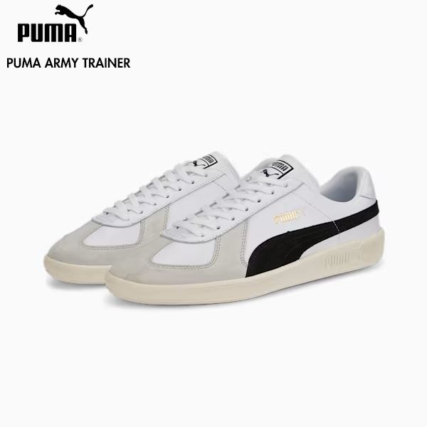 PUMA プーマ 386607 PUMA  ユニセックス プーマ アーミートレーナー スニーカー ドイツ軍  70s 1PumaWhite 24cm