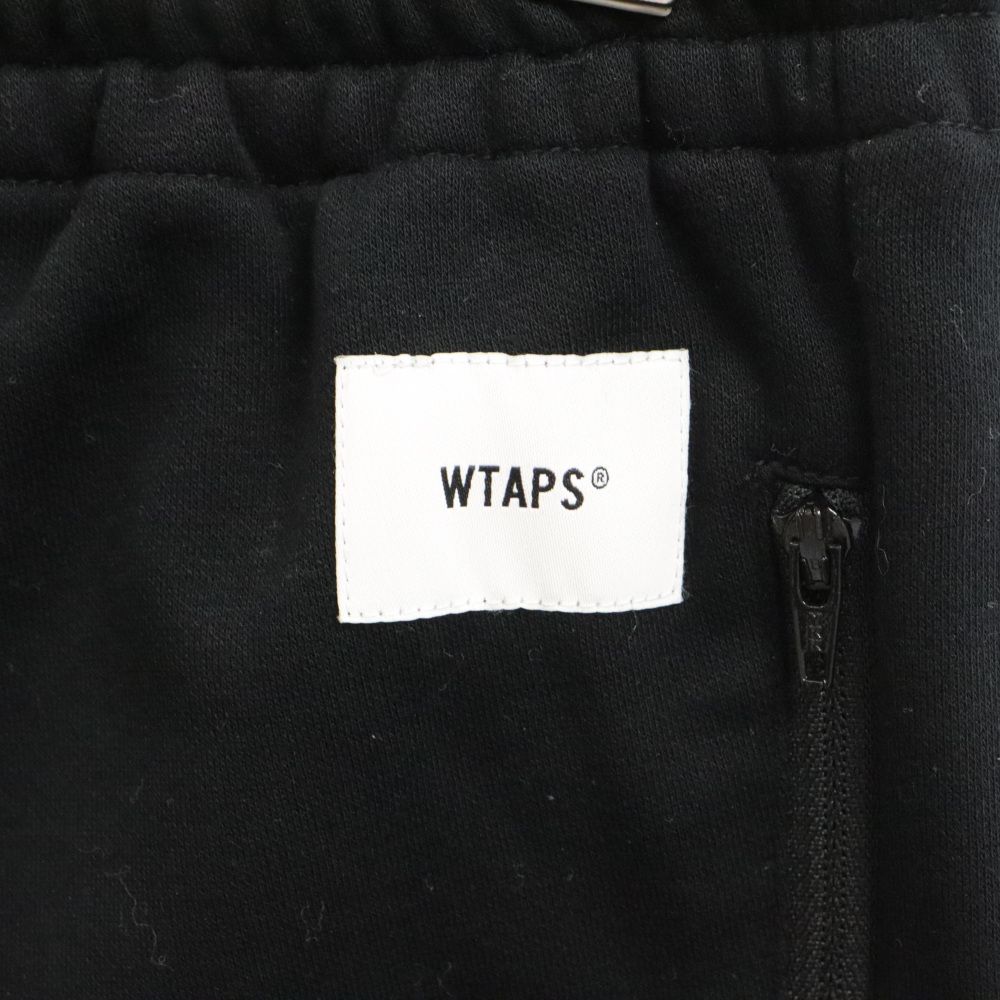 WTAPS (ダブルタップス) 19AW DEALER TROUSERS ディーラー ボンディングスウェット ドローストリング  サイドラバーロゴトラウザーイージーパンツ ブラック 192ATDT-CSM20 - メルカリ